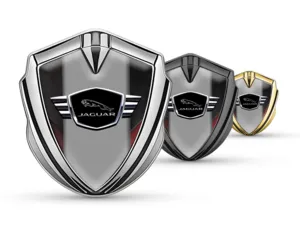 Jaguar Metallico Cupolato Emblema Disegno High-End Look Drift